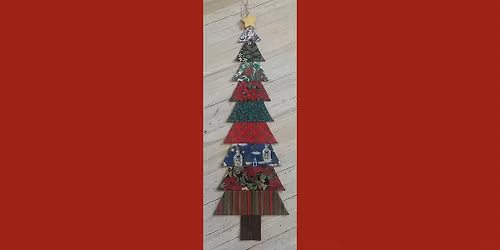 Christmas Tree Double-Sided Wall Hanging