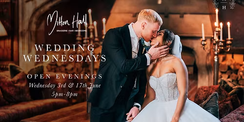 Mitton Hall Wedding Open Evenings - 17th June