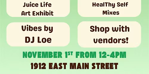World Vegan Day with Juice Life RVA and Friends