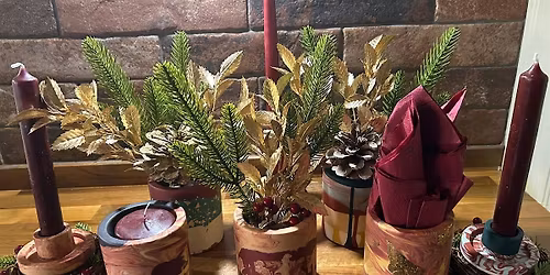 The Jesmonite Christmas Workshop - Table & Tree Decorations w\/ Objectify