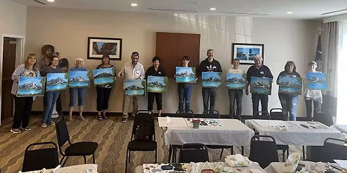 Paint like Bob Ross in One Day with Barbie Sawyer!