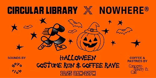 Halloween Costume Run & Coffee Rave