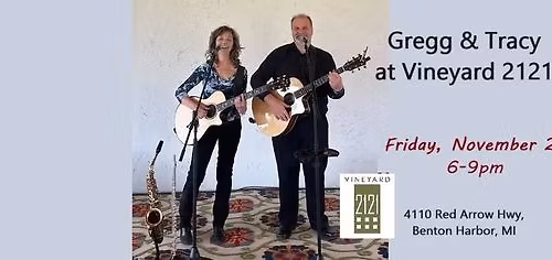 Gregg & Tracy at Vineyard 2121