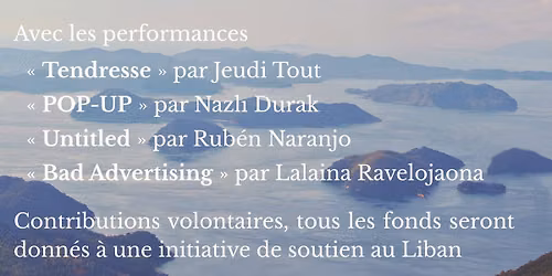 Soir\u00e9e artistique x Jeudi Tout et invit\u00e9s 