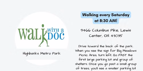 Walk with a Doc at Highbanks Metro Park