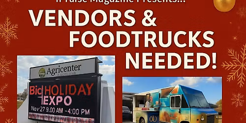 VENDORS NEEDED!\/BIG HOLIDAY EXPO 2025