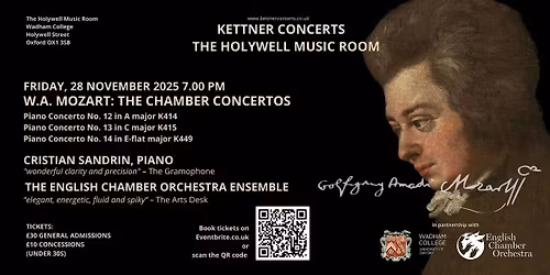W.A. Mozart: The Chamber Concertos | The English Chamber Orchestra Ensemble