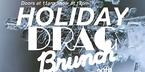 Holiday drag brunch at the lamplighter