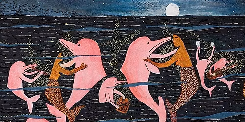 Santiago Yahuarcani: The Beginning of Knowledge Curator Tour