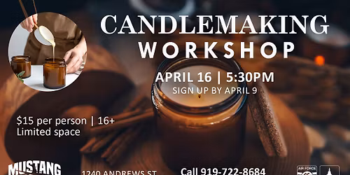 Candlemaking Workshop (Base Access Only)