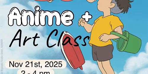 Art Workshop for teens Anime