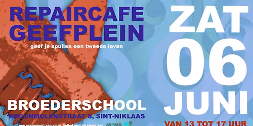 REPAIRCAFE \/ GEEFPLEIN