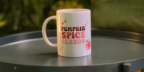 Beginners Cricut\u2122 Workshop: Make A Personalised Autumnal Mug