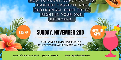 Growing tropical fruit trees