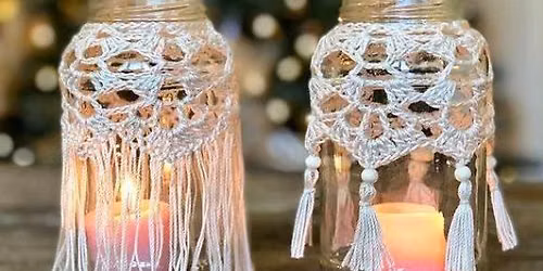 Crochet Jar Lanterns