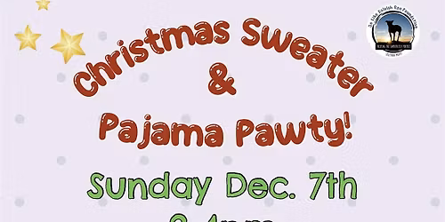 Christmas Sweater & Pajama Pawty!