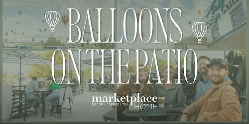 Balloons on the Patio