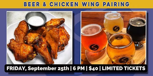 Beer & Chicken Wing Pairing at Starkweather Brewery
