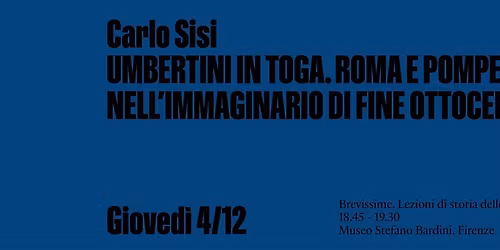 BREVISSIME: Carlo Sisi: UMBERTINI IN TOGA