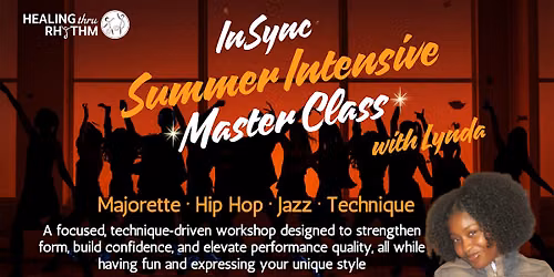 InSync Summer Dance Intensive Powered by Healing Thru Rhythm