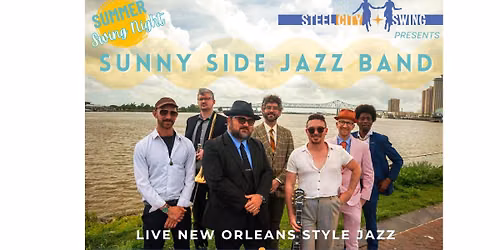Summer Swing Night with Sunny Side Jazz Band presented by Steel City Swing