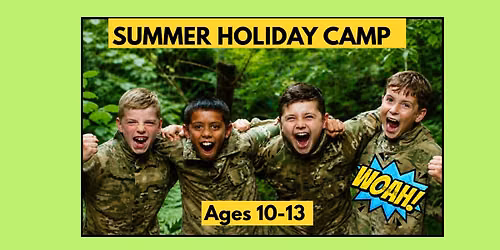 Summer Holiday Camp Ages 10\u201313 | Forest Laser Battle