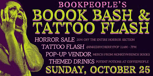 BookPeople Presents: Boook Bash & Tattoo Flash