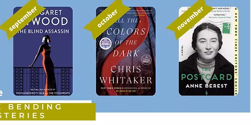 Book Club: Genre Bending Mysteries w\/Sally and Michelle