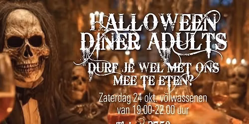 Halloween diner voor volwassenen