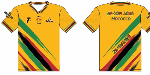 AFCON 2025 - ZIMBABWE FAN JERSEYS!