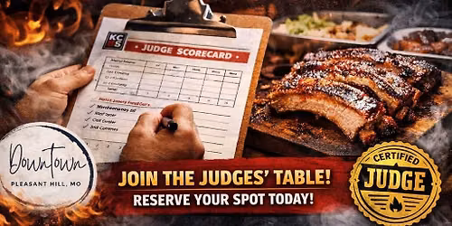KCBS Certified BBQ Judge Class
