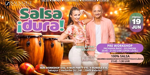 \u2728Salsadura am Fr 19.06.2026 in Bielefeld\u2728