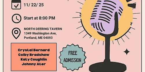 Comedy Night at North Deering Tavern