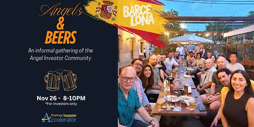 [BCN] SIA Angels & Beers -For Investors-