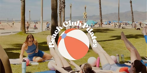 Pilates Class on the Beach