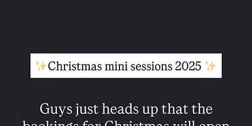 Christmas Mini session 