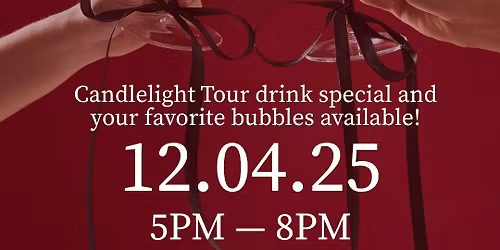 Candlelight Cocktail Kick-Off at The Bubble Bar!