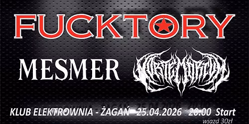 Rock Brigade Tour 2026 - \u017baga\u0144 | Fucktory + Mortemorium + Mesmer
