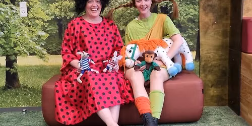 Fort\u00e6llinger med Pippi og Cirkeline p\u00e5 Odense Hovedbibliotek