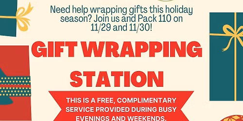 Gift Wrapping Station: Pack 110