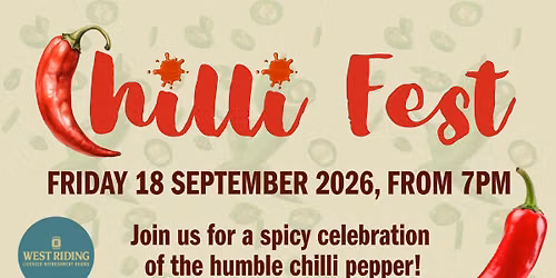 Chilli Festival on Platform 3 at The West