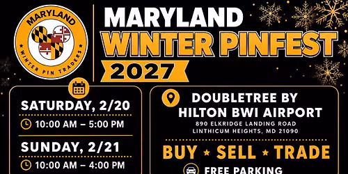 Maryland Winter Disney Pinfest!