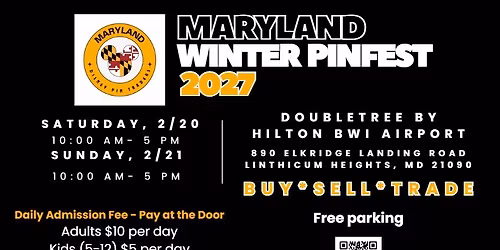 Maryland Winter Disney Pinfest!