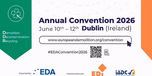 EDA (European Demolition Association) Annual Convention 2026