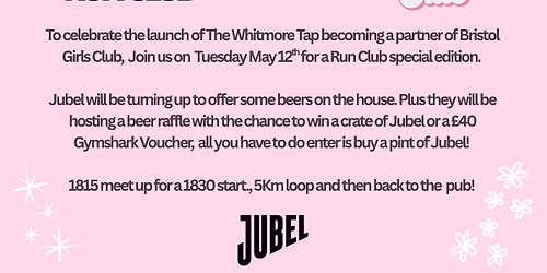 Run Club - Whitmore Tap 