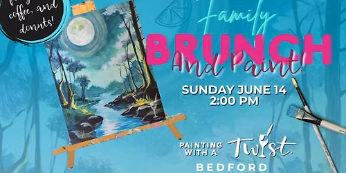 Family Brunch N Paint Class! All Ages