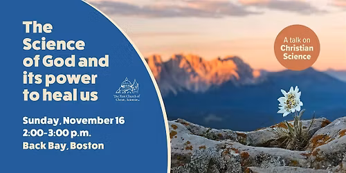 \u201cThe Science of God and its power to heal us\u201d