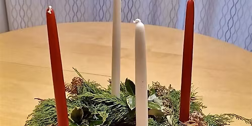 Candle Wreath Centrepiece