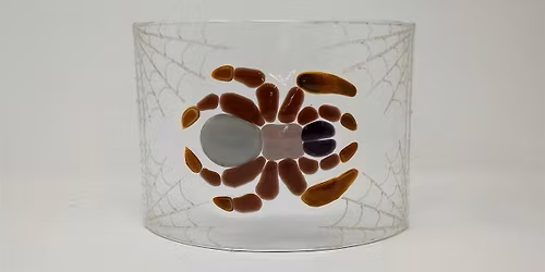 Crawling your way into November, Slumping. Plan, cut, edge, glue, slump.