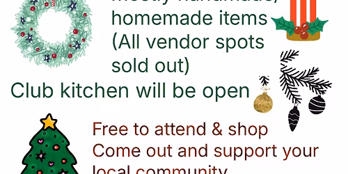 \ud83c\udf84Copeechan Craft Fair- 30+ vendors